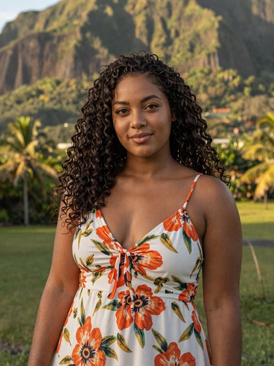 Vernessa, 31, Saint Lucian single from Soufrière with Pitons mountain backdrop seeking serious partner