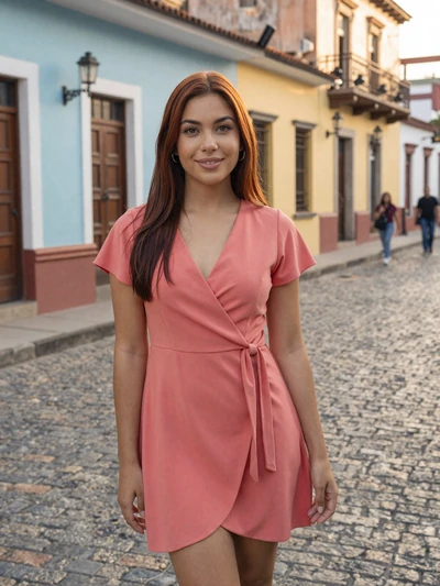 Juliana, 26, Colombian single from Bogotá on a charming cobblestone street looking for love