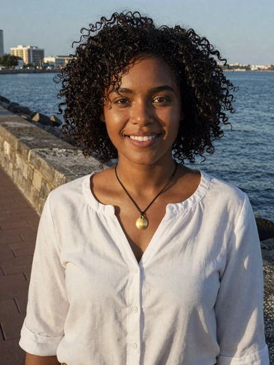 Khadija, 29, Afro-Guyanese professional from Georgetown looking for meaningful connection