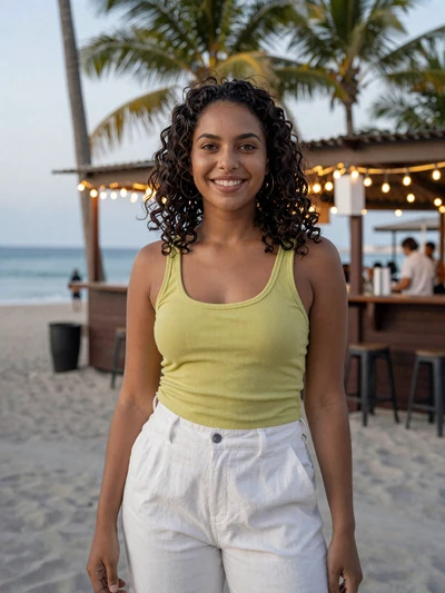Kenisha, 25, Saint Lucian single from Gros Islet looking for a committed American partner