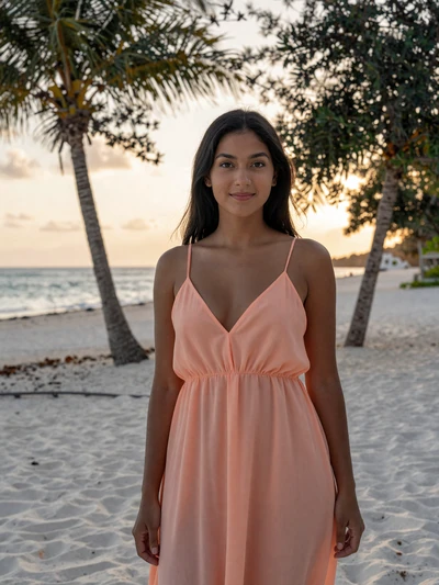 Noushka, 24, Aruba single from Oranjestad with Asian-Caribbean heritage seeking lasting love