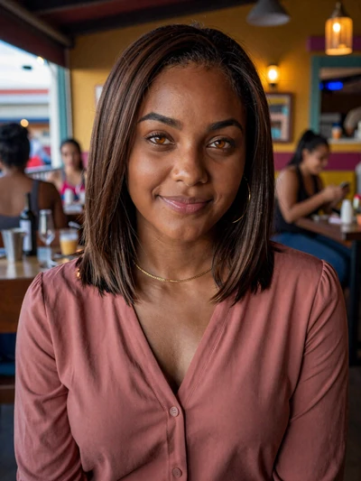 Sade, 26, Barbadian single from St. Lawrence Gap open to international love