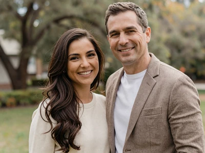 David and María, a successful international couple who met through 20 Singles Dating