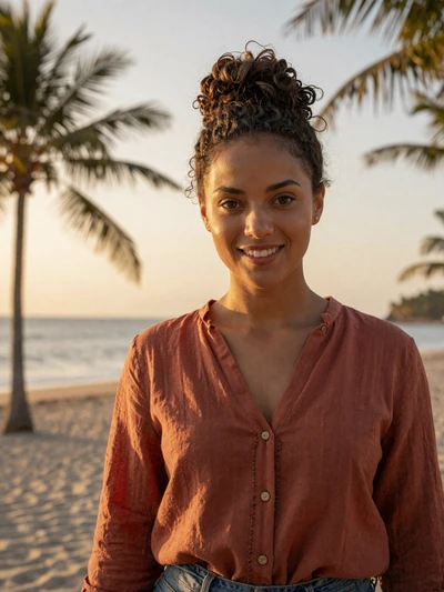 Maéva, 29, French Guianese professional from Kourou seeking lasting love
