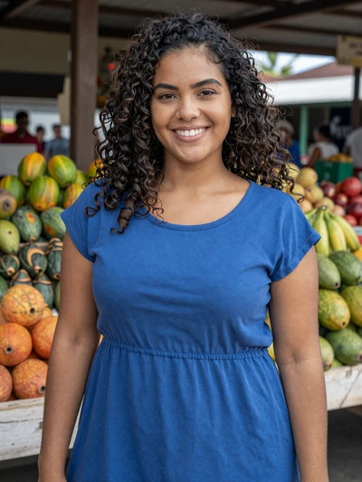 Chantal, 28, mixed-heritage Surinamese single from Lelydorp ready for international romance
