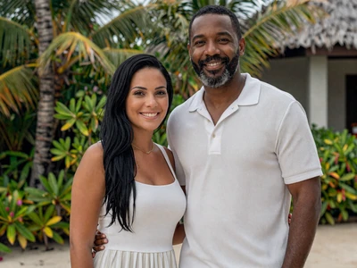James and Yuliana, happily married couple from New York and Dominican Republic