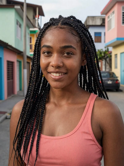 Stéphanie, 24, Haitian single from Delmas ready for international romance